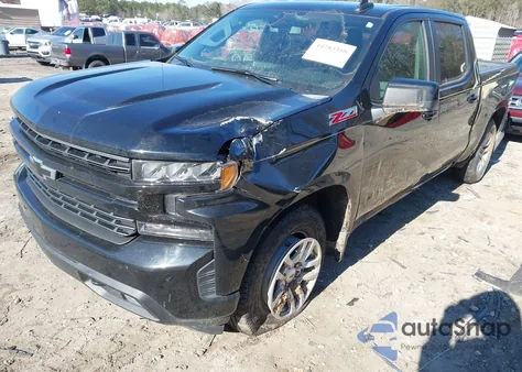 2019 Chevrolet Silverado 1500 Rst из США, поврежденный, VIN 1GCUYEED9KZ214468